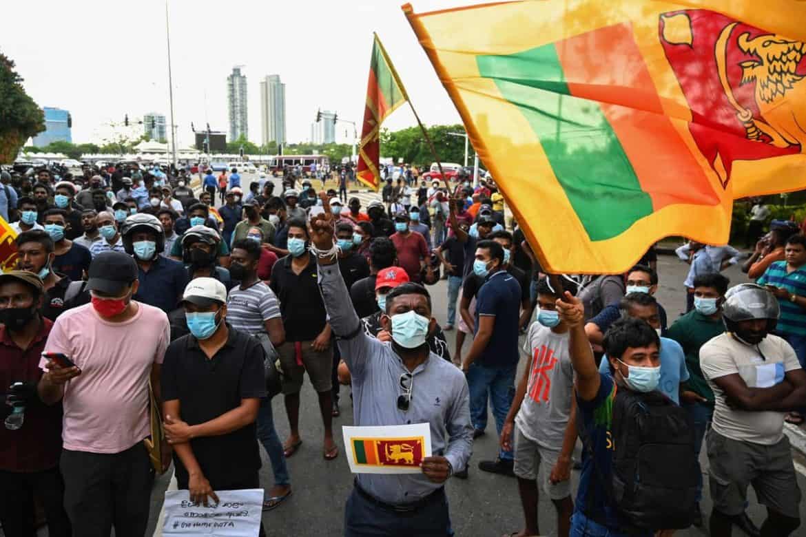 Sri Lanka thrown into chaos and anarchy